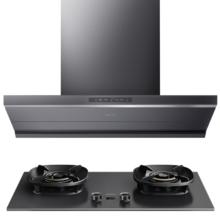 国家补贴：华帝 小飞碟Max i11S66+i10308G 顶侧一体烟灶套装 28风量变频 天然气