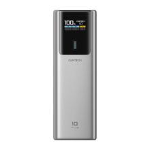 酷态科 PB150P 10号超级电能棒 Plus 移动电源 金属灰 15000mAh Type-C 120W