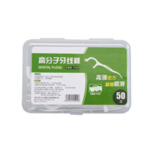 京东京喜 萃韵盒装牙线 50支/盒