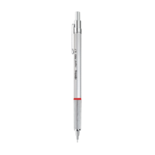 红环（rOtring）自动铅笔0.7mm 铅芯不易断 德国高颜值专业绘图工具-Pro系列银色单支装