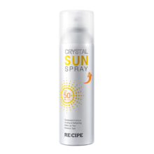 RE:CIPE玥之秘水晶防晒喷雾220ml沙滩海边全身防晒霜清爽男女军训SPF50+