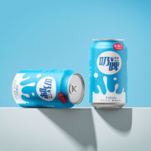 MAIQUER 麦趣尔 原味/白桃风味奶啤300mL*12罐