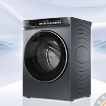 新品预售、PLUS会员：Haier 海尔 云溪精英版583Pro 滚筒洗衣机 10公斤 Ai直驱洁净 XQG100-BLEG583HU1