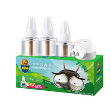 超威 电热蚊香液 套装 4液+1器