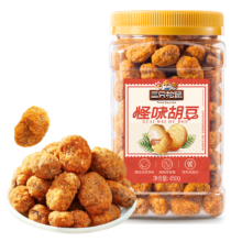 plus会员：三只松鼠怪味胡豆 450g/罐