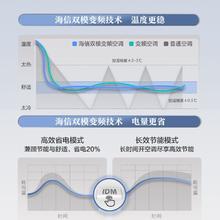 百亿补贴：海信 Hisense 大3匹新一级变频冷暖挂机自清洁智能客厅家用3p壁挂式空调