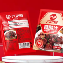 六正厨  锅包肉糖醋汁 80g1包