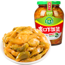 吉香居榨菜 爽口下饭菜  微辣爽口咸菜腌菜 330g加送20g四川红油榨菜