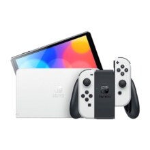 3日20点、88vip：任天堂 Nintendo 新款便携式游戏机Switch单机标配红蓝/白色手柄OLED 日版