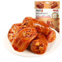再降价、plus会员：百草味 鸭脖 甜辣味65g
