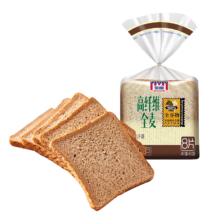 38节：曼可顿 MANKATTAN 超醇吐司 高纤维全麦400g*2