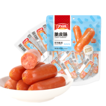 京东试用：力诚 脆皮肠原味476g袋装 约22支