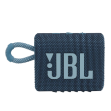JBL GO3 音乐金砖三代 便携式蓝牙音箱 低音炮 户外音箱 迷你小音响 防水防尘设计 礼物音响 蓝色