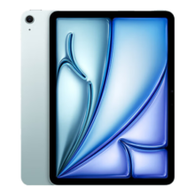 Apple/苹果 iPad Air 11英寸 M2芯片 2024年新款平板电脑(Air6/256G WLAN版/MUWH3CH/A)蓝色