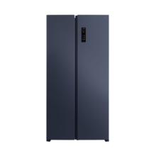 TCL 618升T9对开双开门超薄零嵌冰箱 大容量双循环防串味 底部散热嵌入式 一级能效双变频 R618T9-SQ烟墨蓝 冰箱