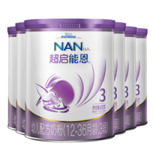 雀巢（Nestle）超启能恩3段850g 幼儿配方乳蛋白部分水解奶粉（12-36个月适用） 新国标 超启能恩3段850g*6罐