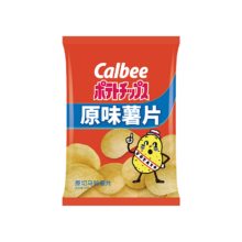 需首单：卡乐比（Calbee）薯片 经典原味系列60g/袋 薯条薯片