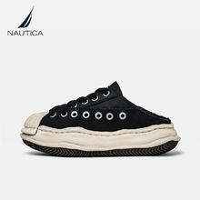 NAUTICA 女款贝壳头一脚蹬休闲鞋 X365A48515