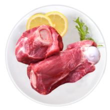 金锣猪后棒骨块2斤带肉率约30%冷冻免切猪肉生鲜猪筒骨猪腿骨高汤食材