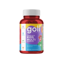 Goli儿童复合维生素80粒 多种维生素矿物质 营养均衡提高免疫力 儿童复合多功能软糖80粒