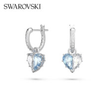 20点：SWAROVSKI 施华洛世奇 GEMA 半心贴贴 耳饰 5653565