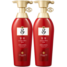 吕（Ryo）红吕修护损伤洗发水改善毛躁柔顺亮泽洗头膏400ml*2
