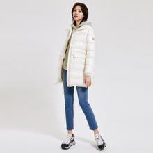 KOLON SPORT 可隆羽绒上衣女款户外大鹅绒保暖羽绒夹克轻中量羽绒服