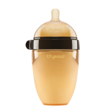 世喜新生儿奶瓶0-6个月婴儿硅胶奶瓶仿母乳断奶防摔240ml
