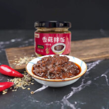 太然香菇酱 大山合旗下拌饭酱拌面酱 108g