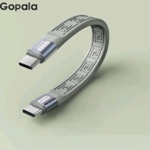 GopalaUSB4.0数据线双Type-C全功能PD240W快充适用MacBook笔记本iPhone15充电线兼容雷电3/4硬盘盒连接线 USB4全功能短线 兼容雷电4/3硬盘