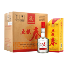 五粮液（WULIANGYE）五粮春 第一代 经典浓香型白酒 45度 500mL*6瓶 整箱装