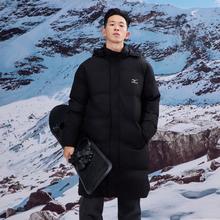 美津浓 秋冬户外出行男式保暖抗寒棉衣时尚休闲连帽加棉外套