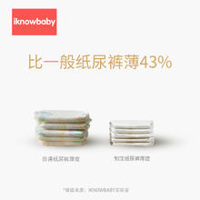 知宝 iknowbaby 皇室纸尿裤试用装5片NBSMLXL婴儿尿不湿超薄