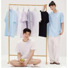 plus会员：京东京造 95%纯棉男女T恤