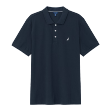 诺帝卡（NAUTICA）男装夏季款休闲棉氨亲肤柔软透气微弹百搭短袖POLO衫男KE3103 藏青4NV（231） M