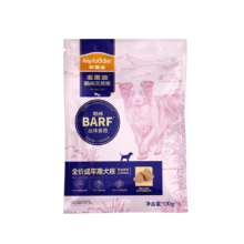 28日14点抢、限量1000件：麦富迪狗粮 barf霸弗生骨肉冻干 天然成犬粮100g 鲜鸡肉配方多元营养