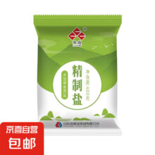鲁晶 精制盐 （未加碘）400g*1袋