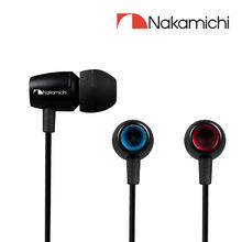 Nakamich中道入耳式有线耳机低音强劲物理降噪金属耳机 NM-CE300