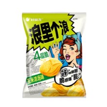 好丽友 浪里个浪 玉米浓汤味 65g*任选8件