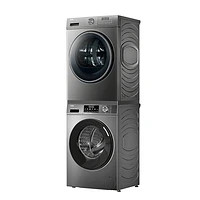 海尔 Haier MATE29S+HG100-16 超薄全嵌洗烘套装 10KG 滚筒洗衣机+热泵烘干机
