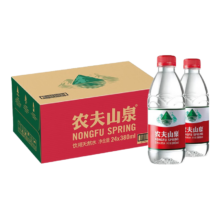 农夫山泉 饮用天然水380ml*24瓶 整箱装 1箱装