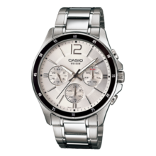 卡西欧（CASIO）MTP-1374D 优雅商务男表生活防水手表 【学生手表】 MTP-1374D-7AVPF-50米防水
