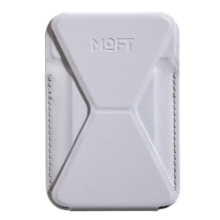 MOFT适用iPhone16/15/14磁吸手机支架ProMax卡包桌面无线充便携自拍MagSafe 迷雾灰 GEN4代