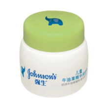 强生（Johnson）婴儿面霜60g牛油果活力倍护霜 蜂蜜防皴霜保湿擦脸油宝宝儿童面霜 牛油果精华润护霜60g