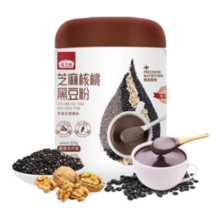 燕之坊 黑芝麻桑椹核桃黑豆粉500g营养代餐粉速食懒人饱腹食品黑芝麻