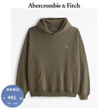 Abercrombie & Fitch 男装 经典小麋鹿抓绒连帽卫衣 KI122-4259