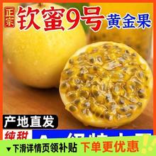 【甄选】钦蜜9号黄金百香果大果当季新鲜孕妇水果鸡蛋果纯甜好吃