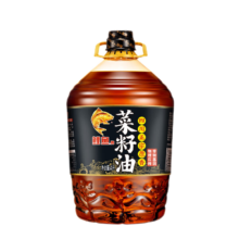 plus，需凑单：鲤鱼 四川正宗原香 小榨浓香物理压榨非转基因菜籽油 4L*3件