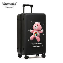VANWALK CareBears 爱心小熊行李箱 经典黑 26英寸