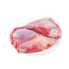 元牧希 (精修去油)国产原切去骨后腿肉2斤 羔羊羊腿火锅烧烤生鲜